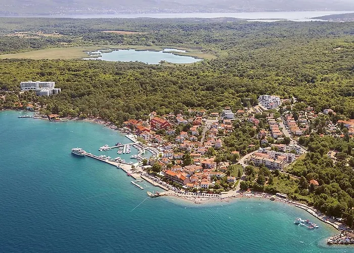 Njivice, Otok Krk, Apartman Dora