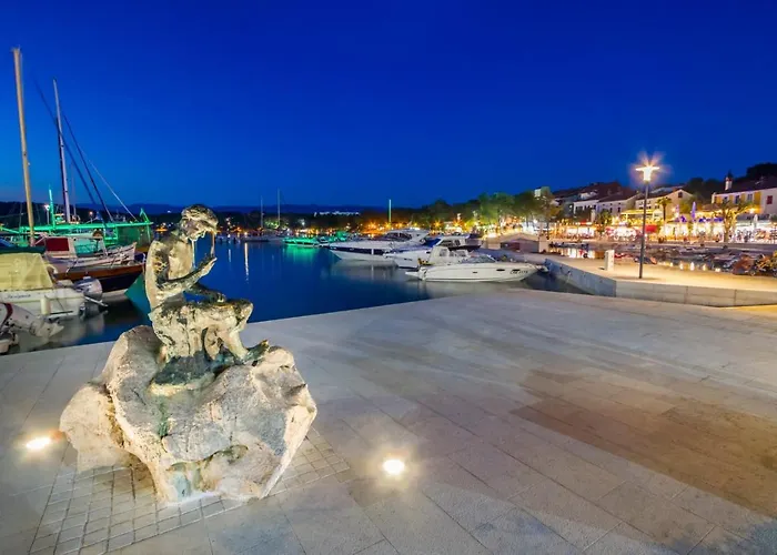 Njivice, Otok Krk, Apartman Dora